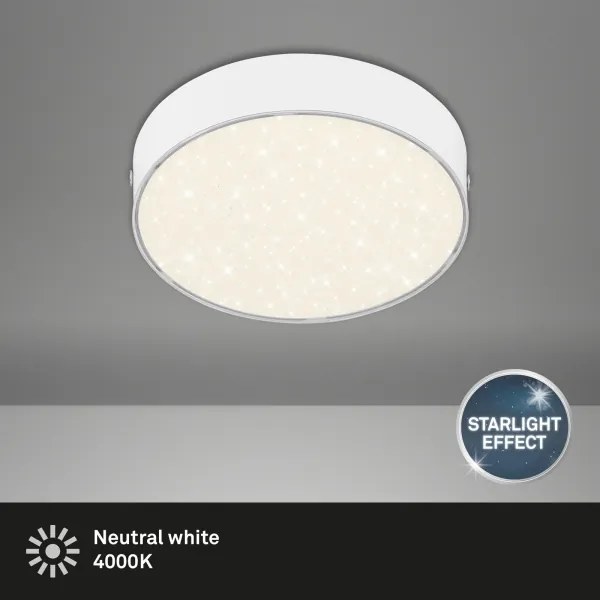 Briloner 7072-416 - LED Stropné svietidlo STAR SKY LED/11W/230V pr. 15 cm biela
