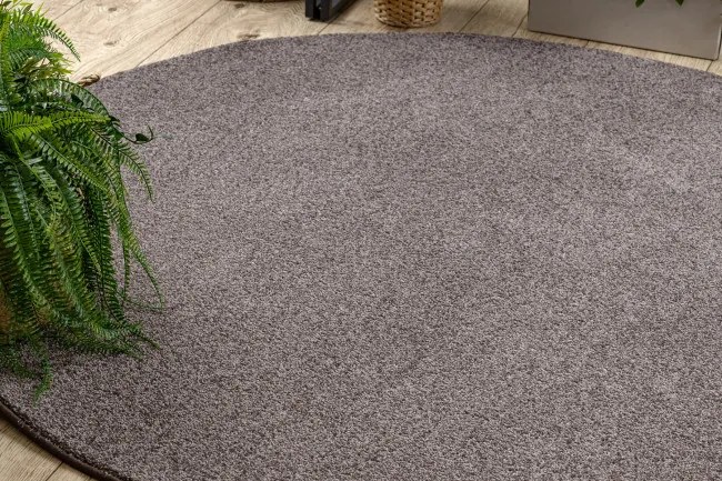 Koberec INDUS 40 hnedý kruh