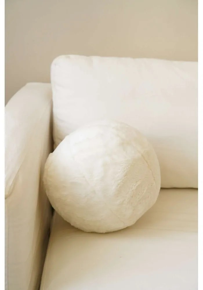 Dekoračný vankúš z mikroplyšu ø 25 cm Top – Mioli Decor