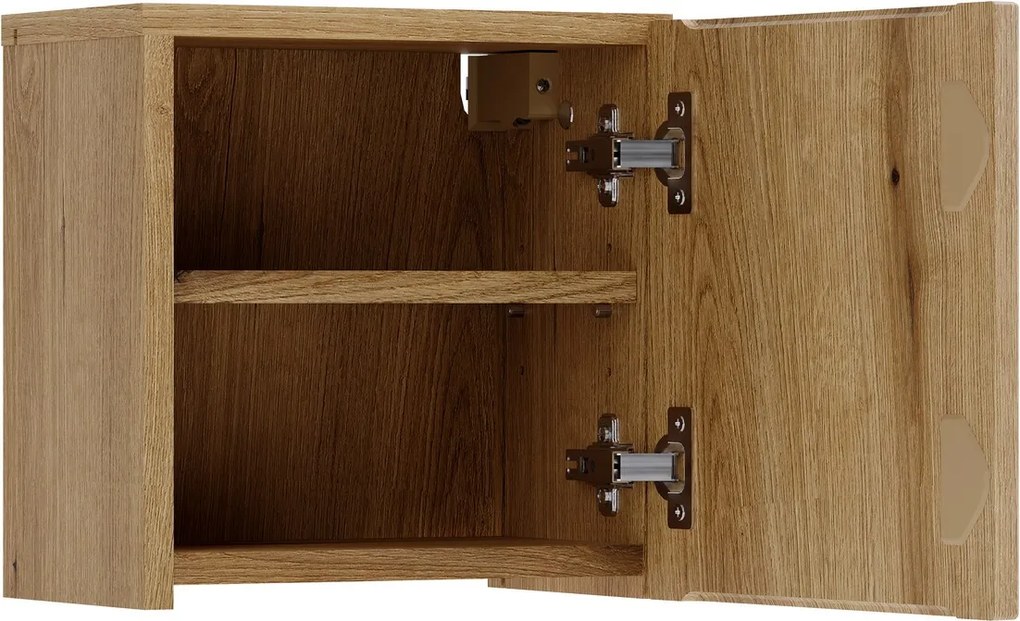 Závěsná horní koupelnová skříňka Nova 30 cm dub coast evoke