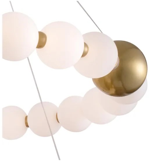 LED Luster na lanku LED/40W/230V 3000K