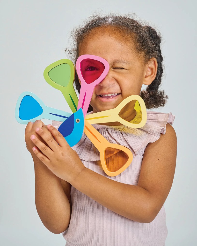 Tender Leaf - Optická hračka s farbami - páv