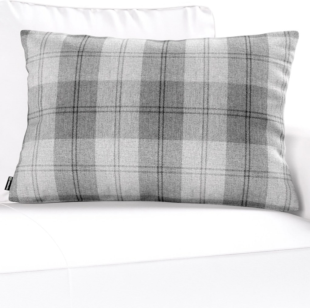 Karin - jednoduchá obliečka, 60x40cm farba produktu sivá látka zapletaná, vzorované