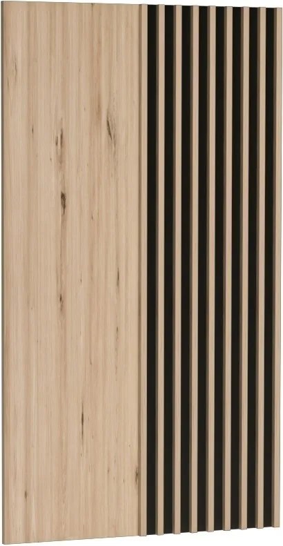 Nástenný panel Moderno C11 80 cm dub Artisan/čierny