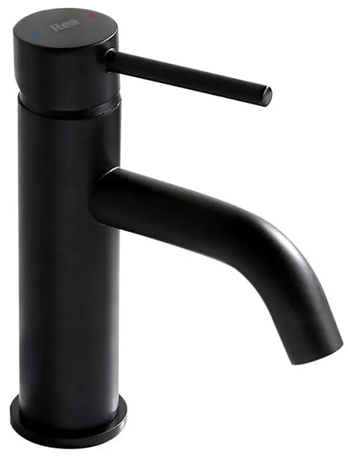 REA-B4102 - Umývadlová batéria LUNGO 16,5 cm čierna