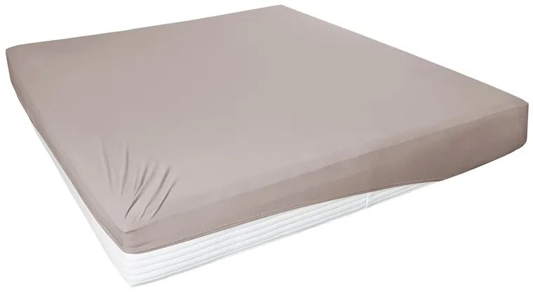 Primera Džersejová napínacia plachta (sivobéžová, 140 – 160 x 200 cm)  (100318222)