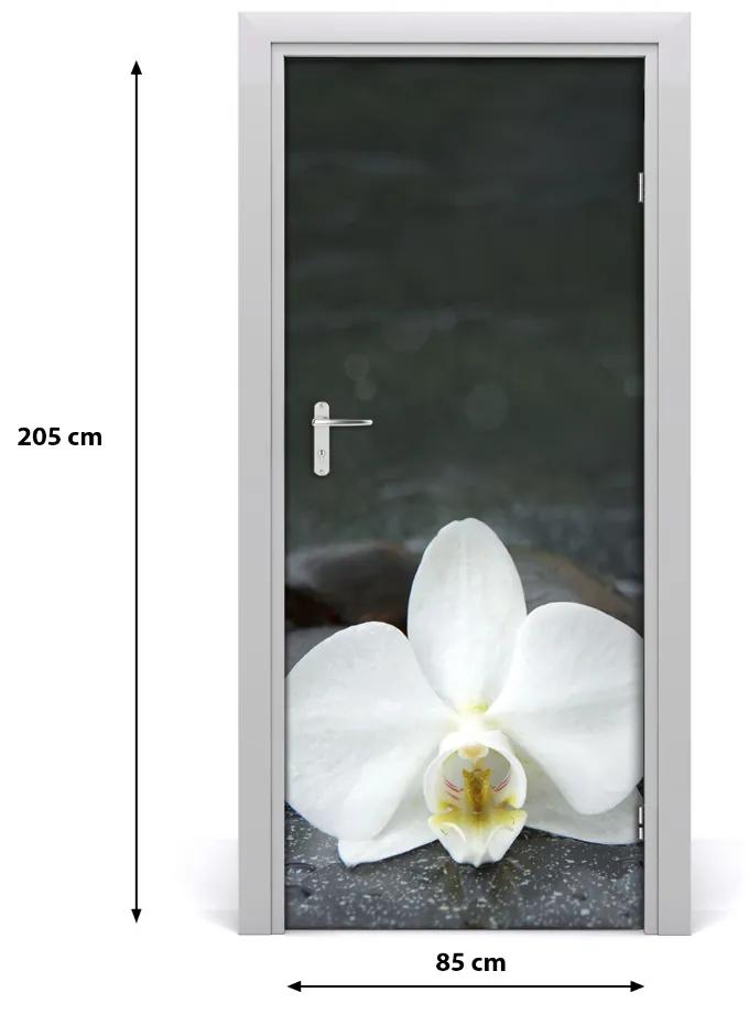 Fototapeta na dvere orchidea 85x205 cm