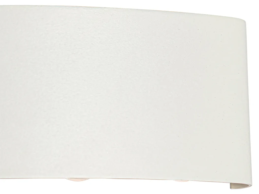 Vonkajšia nástenná lampa biela vrátane LED 6-svetlo IP54 - Silly