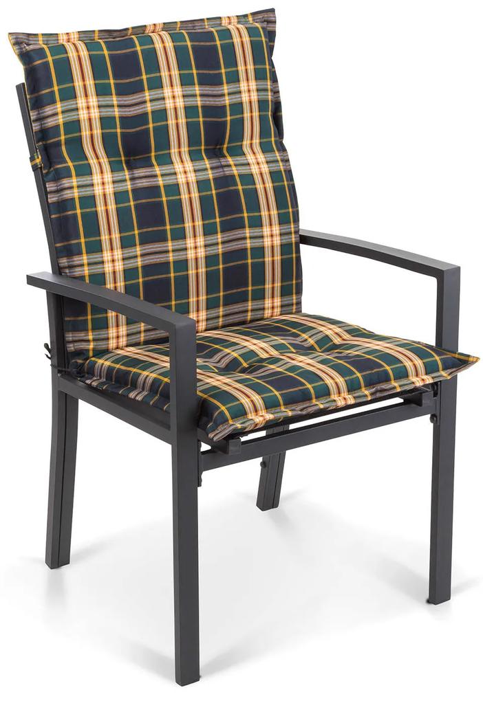 Prato, čalúnená podložka, podložka na stoličku, podložka na nižšie polohovacie kreslo, na záhradnú stoličku, polyester, 50 × 100 × 8 cm, 1 x podložka