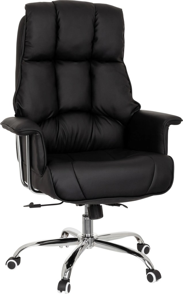 XXXLutz KANCELÁRSKE KRESLO, vzhľad kože, čierna MID.YOU - Online Only kancelárie - 001918040701