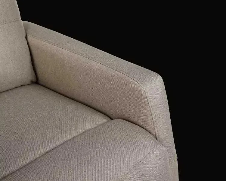 LuxuryForm DESIGN Elektricky polohovateľné televízne kreslo SEMIR - béžové