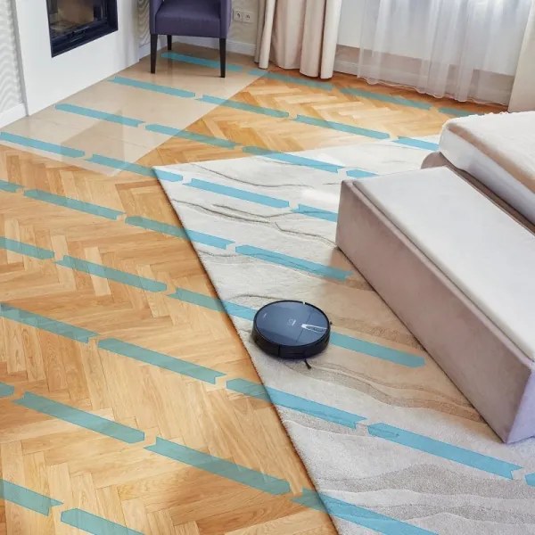 Niceboy ION Charles i4 - Inteligentný robotický vysávač 2v1 4400 mAh Wi-Fi čierna + DO