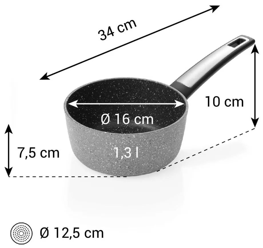 Hliníkový hrniec na indukciu 1,3 l i-Premium – Tescoma