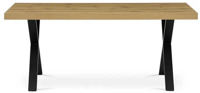 Autronic BONTEC Jedálenský stôl 180x90cm, lamino, sivý dub, HT-R5316 GREY Farba: Šedá