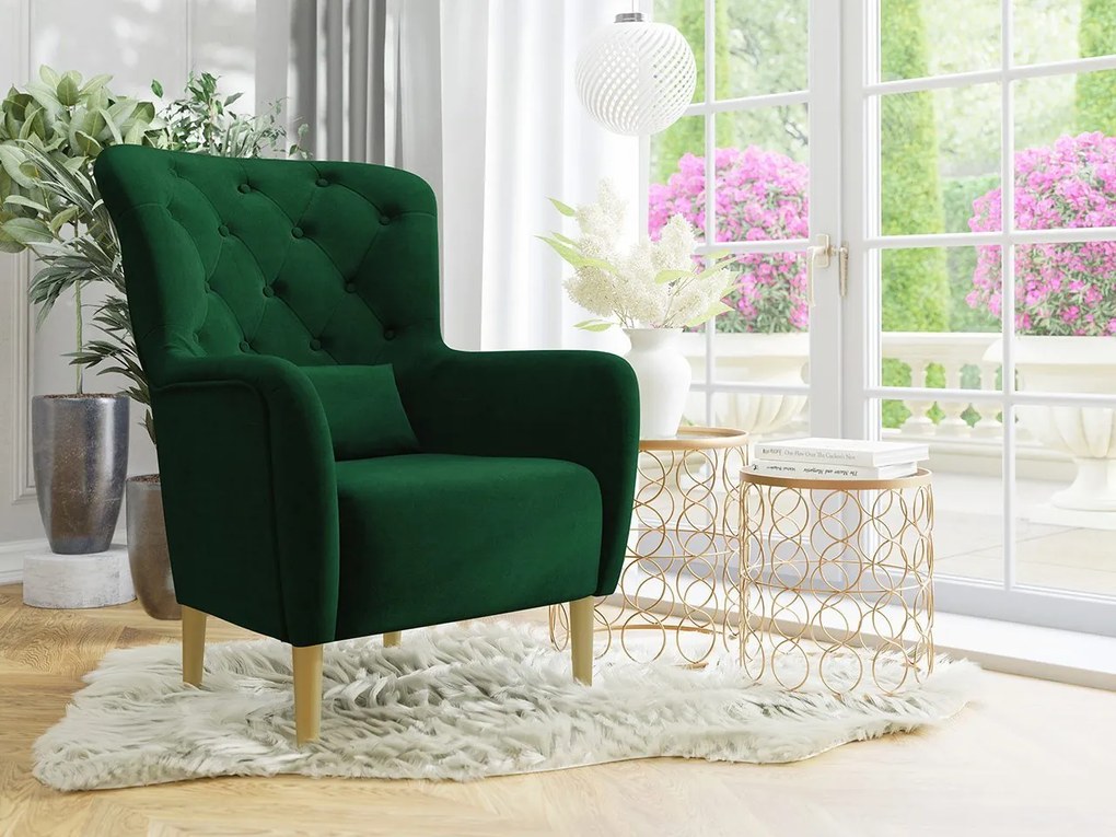 Čalúnené kreslo Rufarn, Dostupné poťahy: Magic Velvet 2219