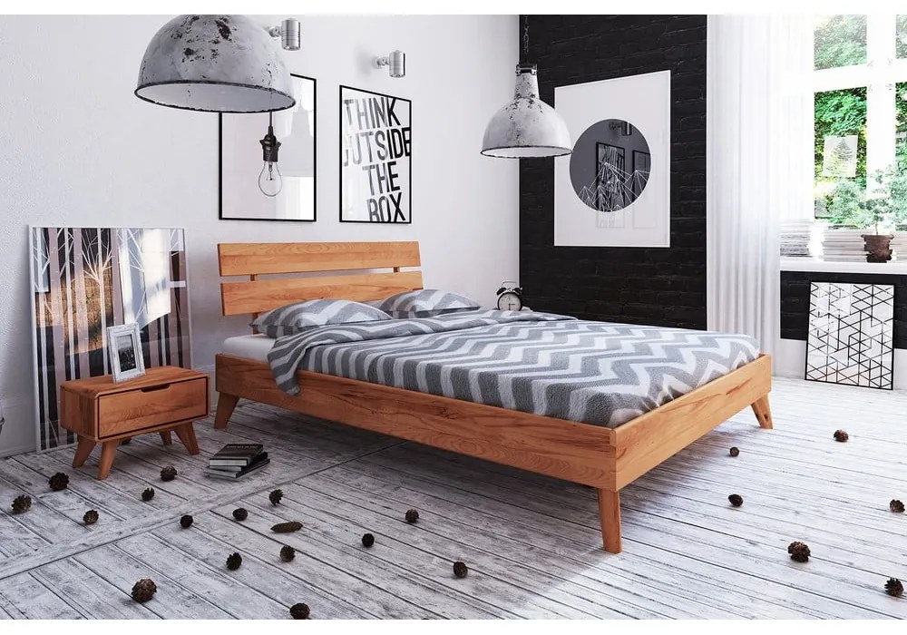 Nočný stolík z bukového dreva Greg - The Beds
