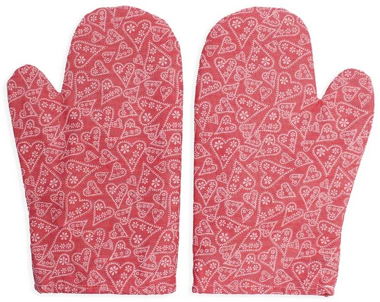 Kuchynské chňapky s magnetom set