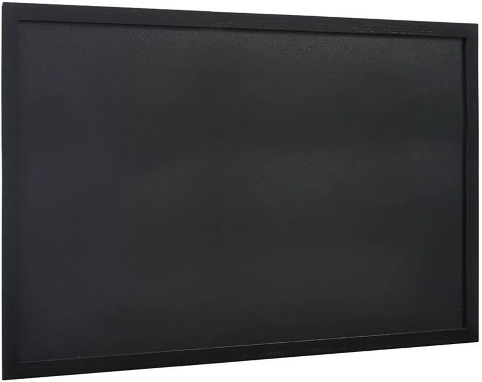 Tabula Securit WOODY nástenná na popis kriedou 60x80cm, Black + popisovač