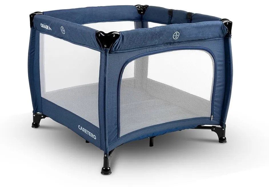 Detská skladacia ohrádka CARETERO Quadra blue