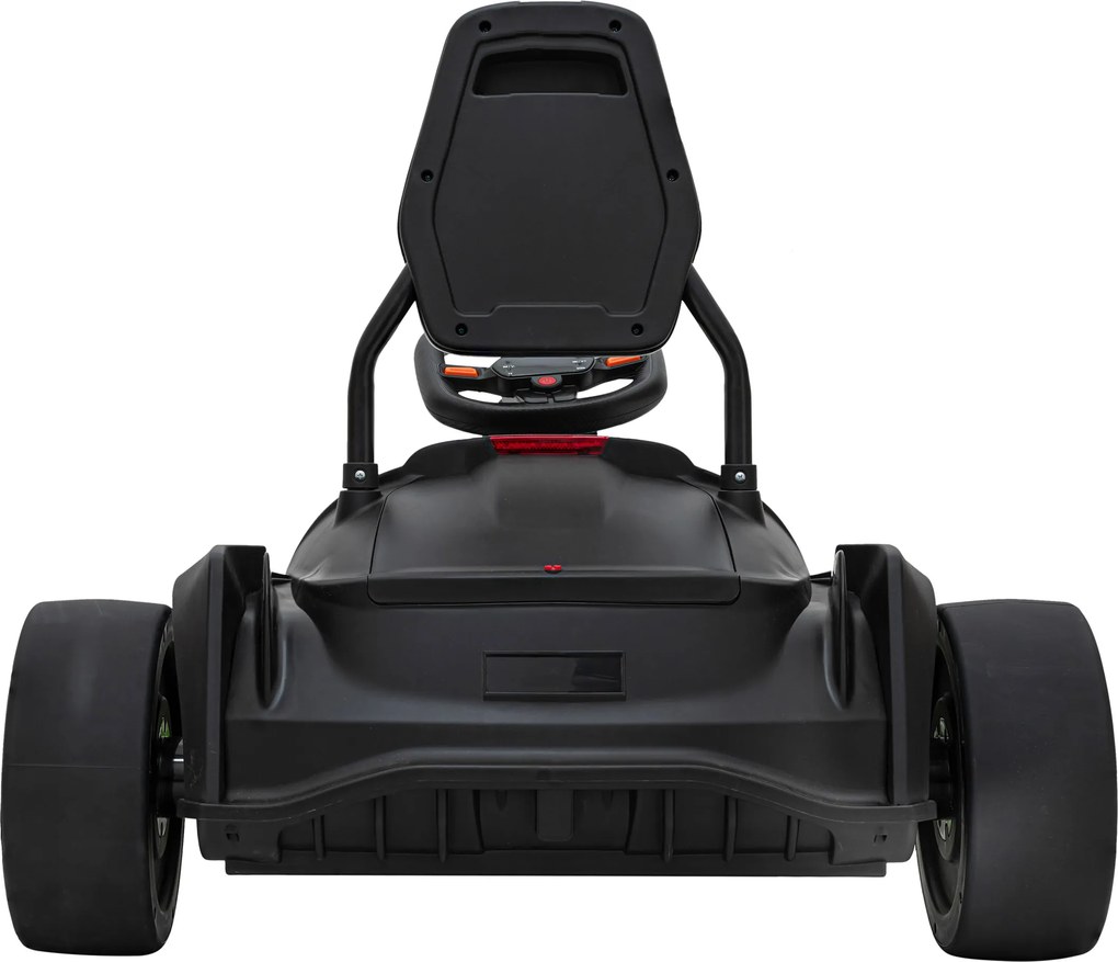 Ramiz Detská motokára na batérie Fast 3 Drift čierna + funkcia driftu + motory 2x150W + LED rádio + pásy