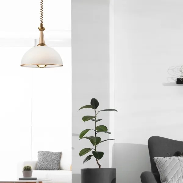 Sťahovací luster CHIARA 1xE27/60W/230V béžová/buk