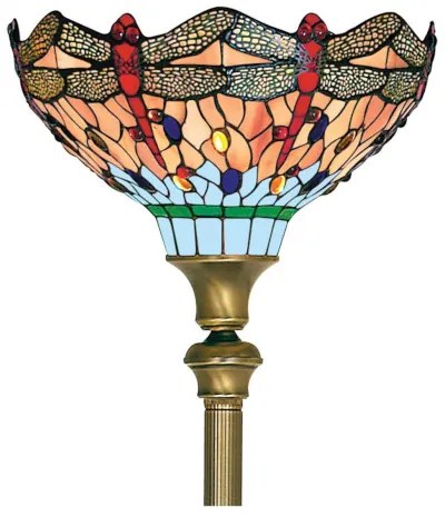 Stojaca lampa Tiffany VÁŽKA SKY 173*28