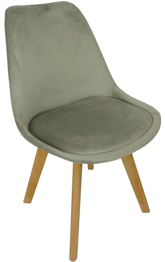 Stolička Mia šedá