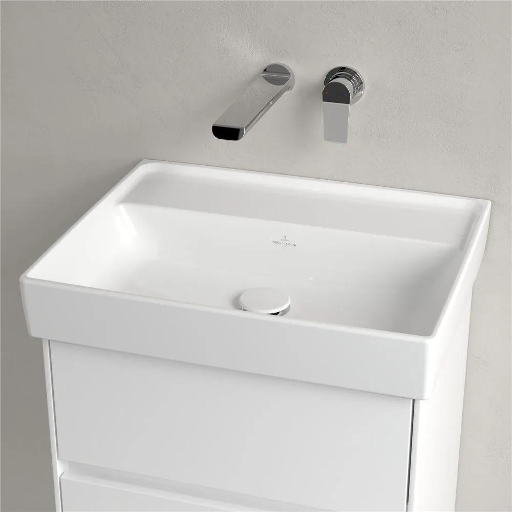 VILLEROY &amp; BOCH Collaro závesné umývadlo bez otvoru, bez prepadu, 550 x 440 mm, biela alpská, 4A335801