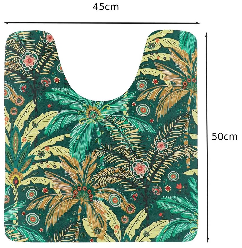 WC predložka Litos, 45x50 cm, viacfarebná