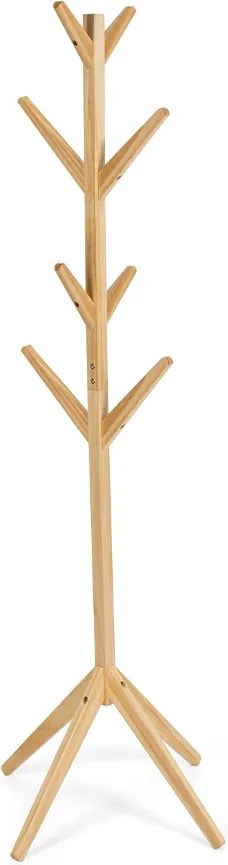 Noela Stojací drevený vešiak PORTU prírodný