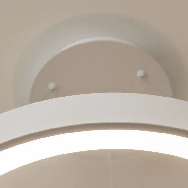 Brilagi - LED stmievateľný luster na lanku FALCON II LED/99W/230V priemer 60 cm biela + diaľkové ovládanie