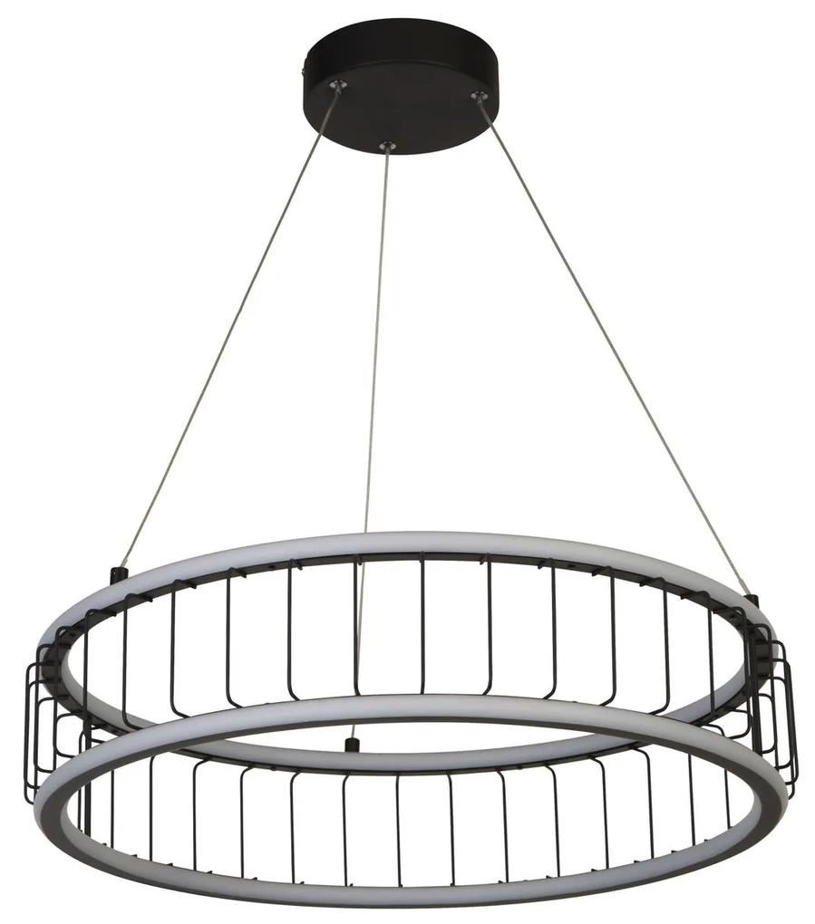 LED závesné svietidlo Cage Ø 57,5 cm