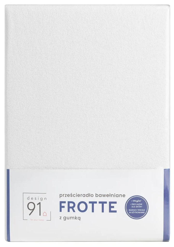 FROTÉ PRESTIERADLO 160X200 CM, VÝŠKA 20 CM BIELE