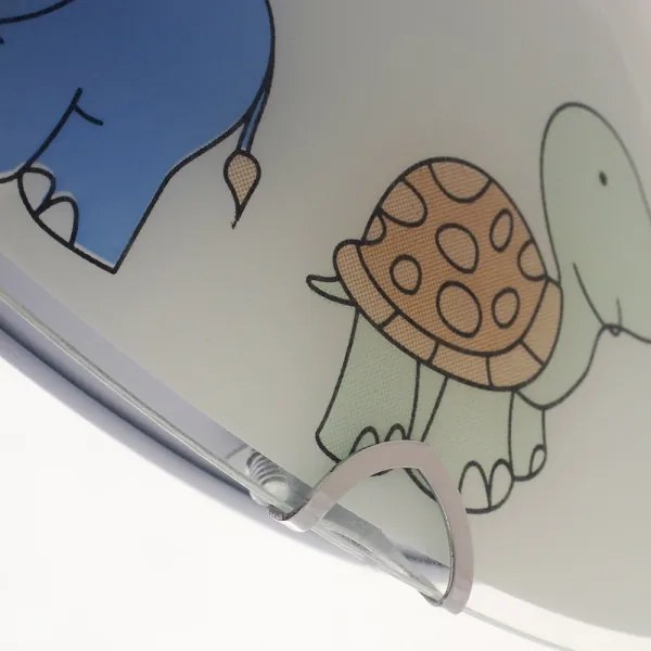 Globo 40607 - Detské stropné svietidlo KIDDY 2xE27ILLU/60W/230V