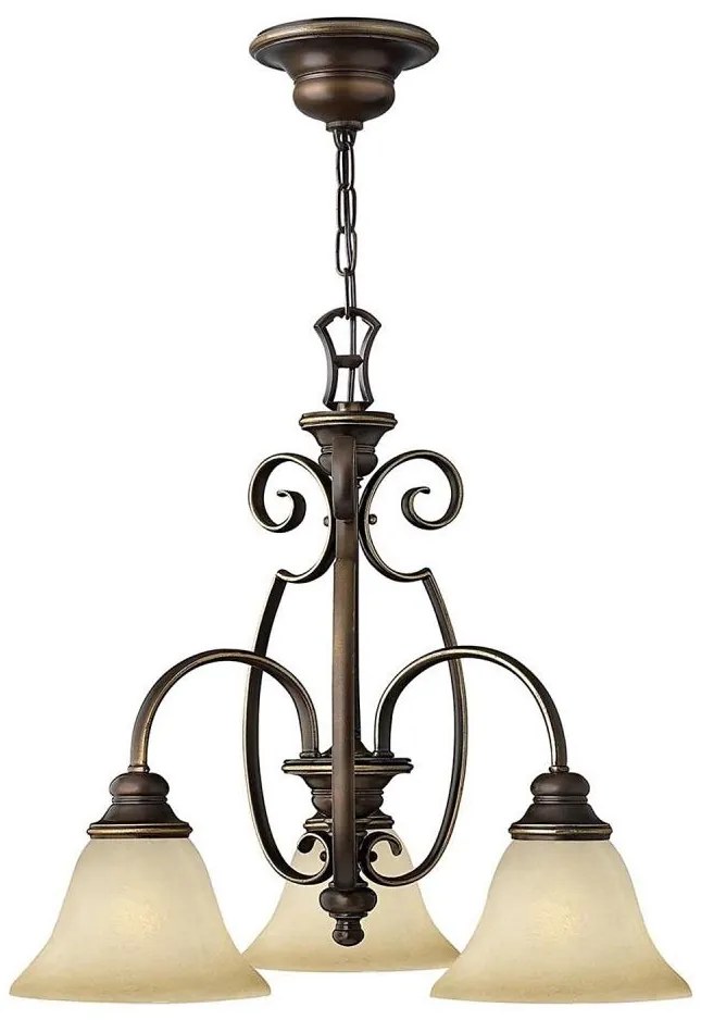 Hinkley HK-CELLO3 - Luster na reťazi CELLO 3xE27/60W/230V