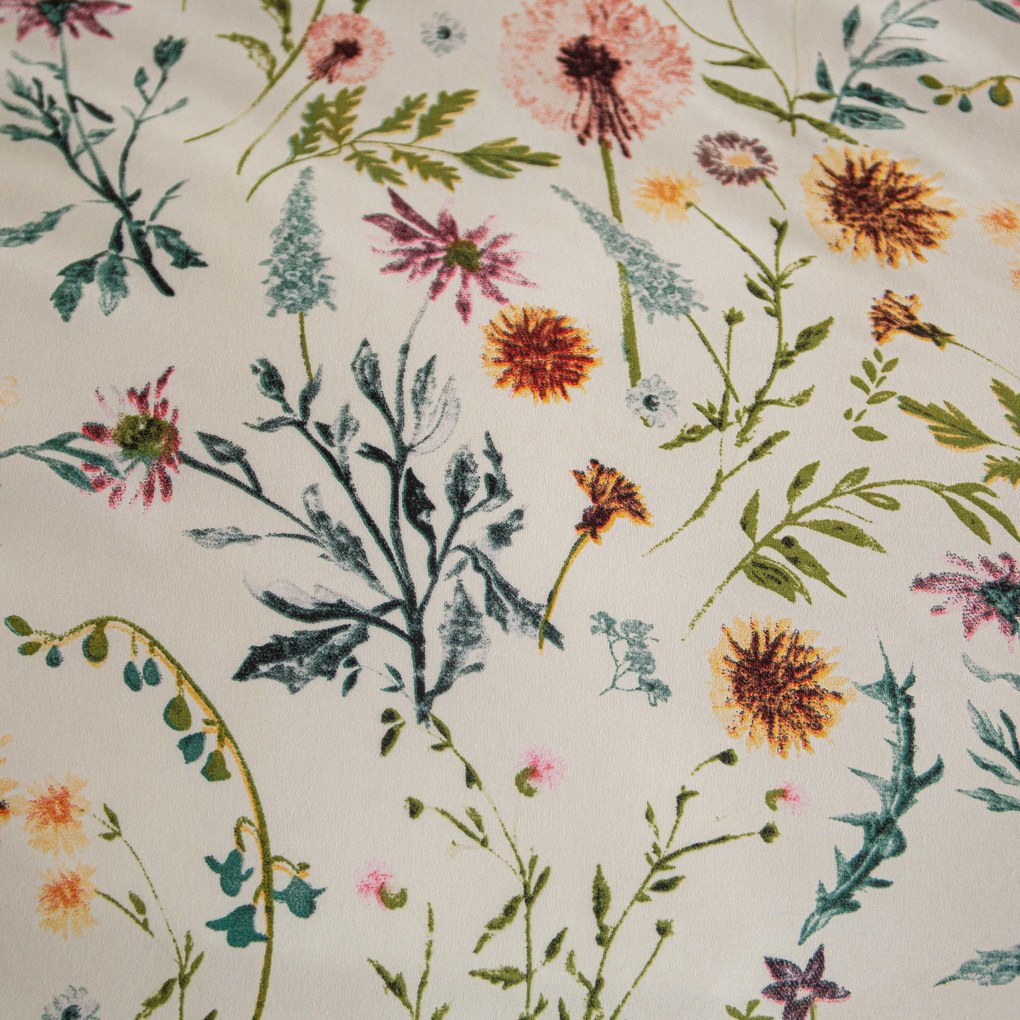 Obliečky z mikrovlákna HERBALIS krémové Rozmer obliečky: 2 ks 70 x 90 cm | 200 x 220 cm