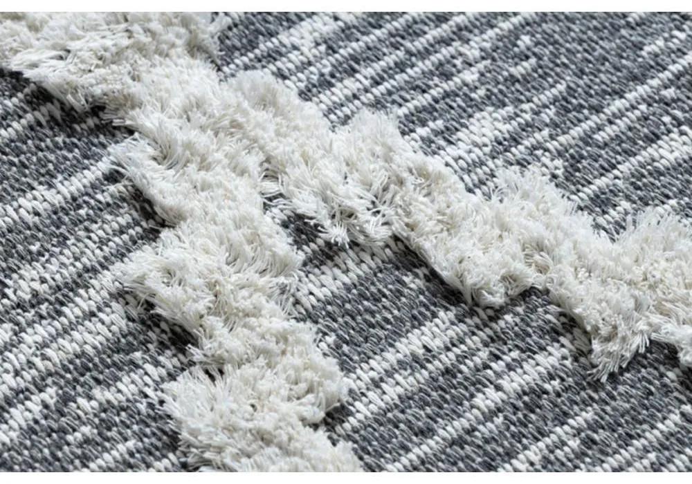 Kusový koberec Claris sivý 155x220cm