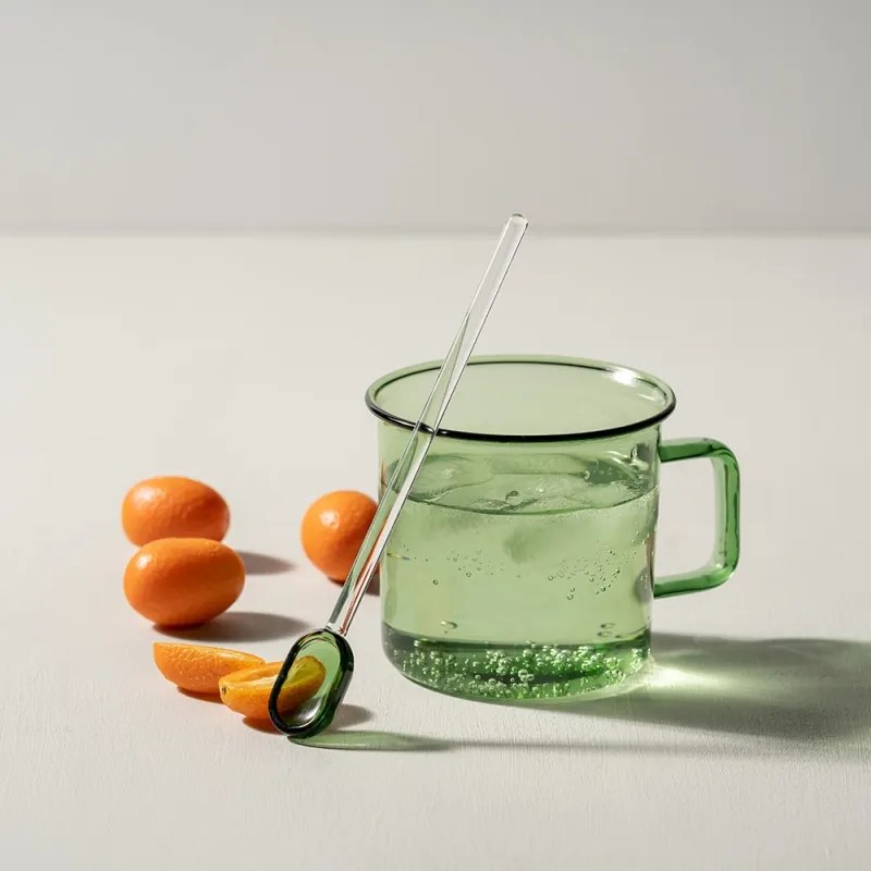 Hrnček Glass 0,35l, zelený