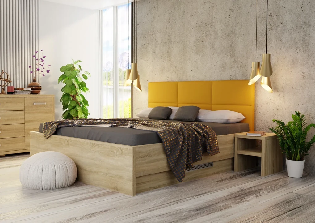 Wood Service Posteľ Adela s úložným priestorom 140 x 200