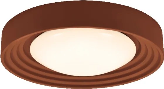 Osram-LED stmievateľné stropné svietidlo ORBIS CONCRETE LED/24,5W/230V pr.50cm hnedé/betón