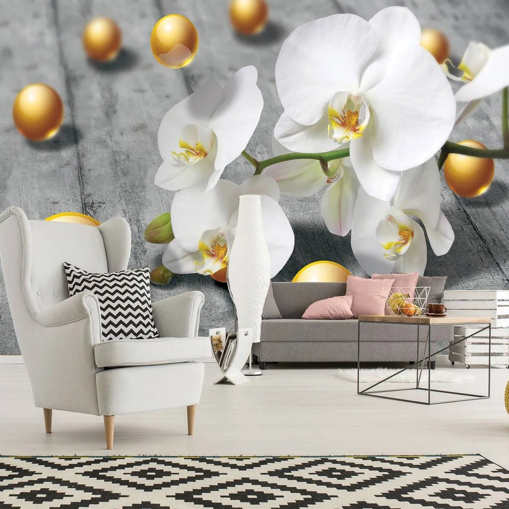 Fototapeta - Orchidea (254x184 cm)