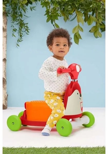 Skip Hop - Odrážadlo 3v1 ZOO líška 3xAAA