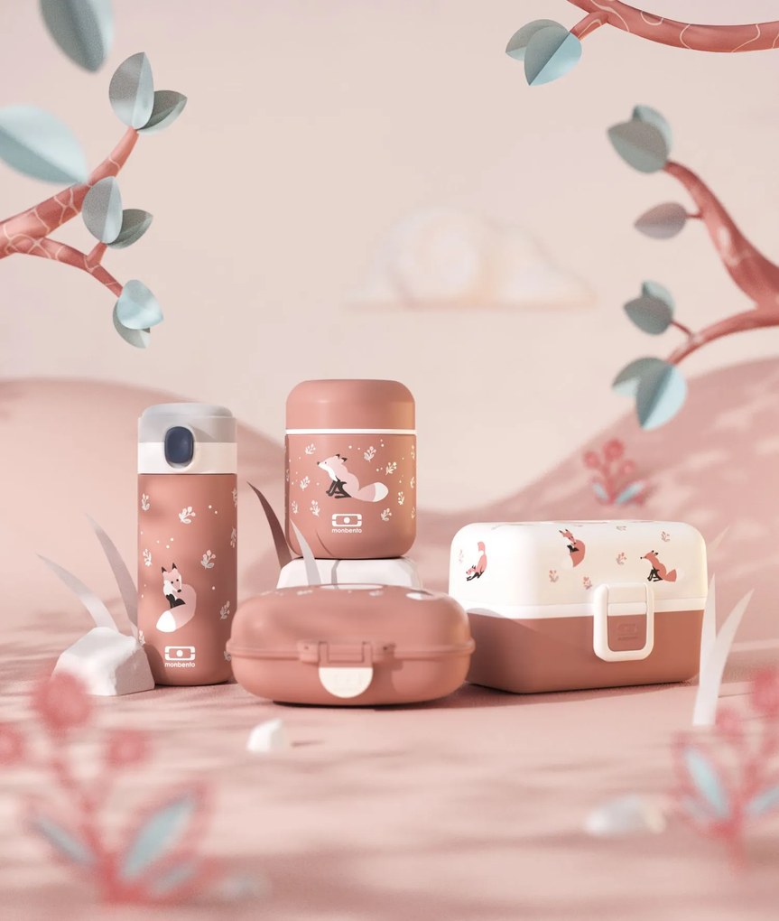 monbento Termo box na potraviny Monbento Capsule Cinnamon Fox 280 ml
