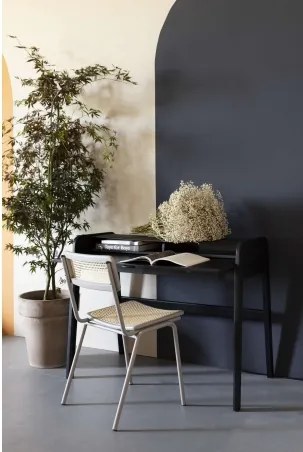 ZUIVER BARBIER BLACK pracovný stôl