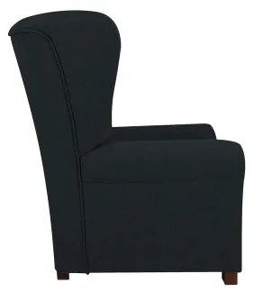 Kreslo ušiak VIVA čierne