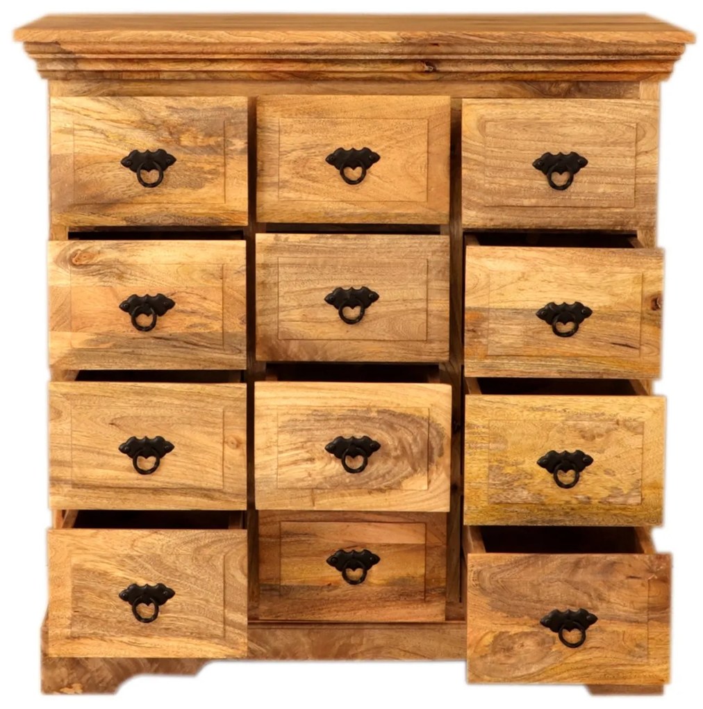 furniture-nabytek.cz - Komoda z masívneho dreva mango 90x90x45