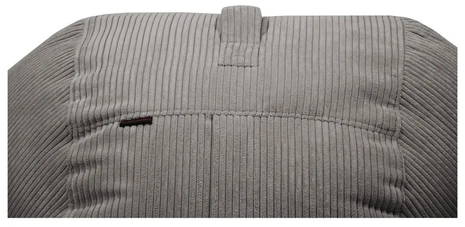 Menčestrový sedací vak v mentolovej farbe Roll 105 – SLOWDOWN