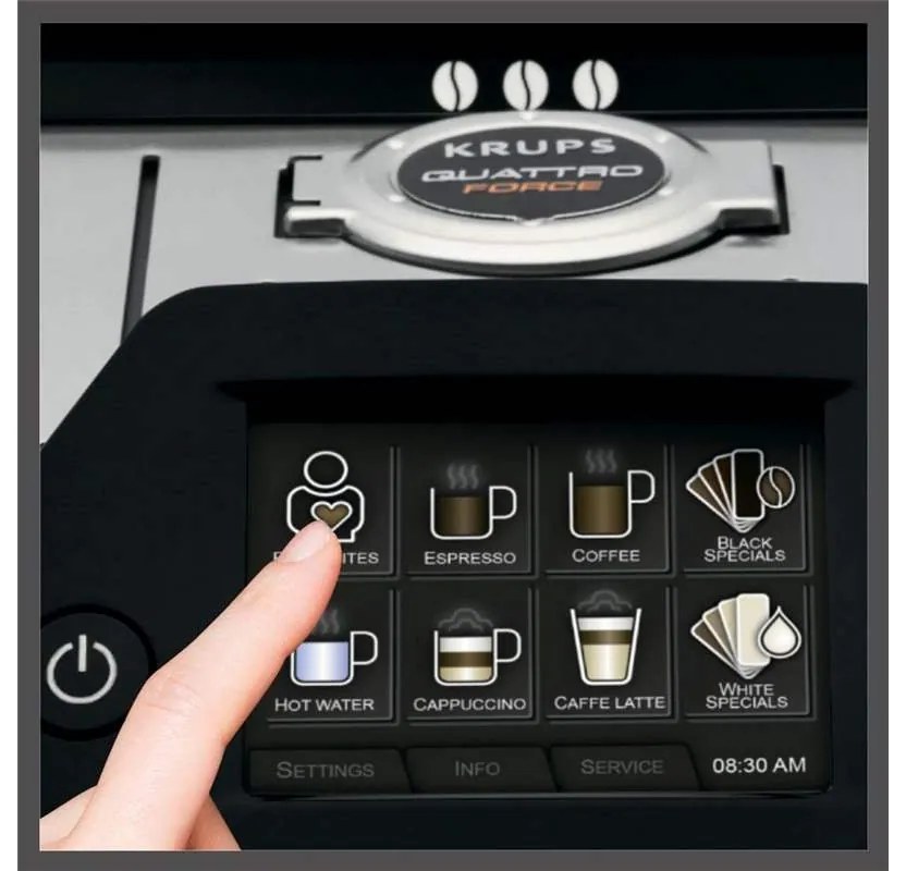 Automatický kávovar Krups Barista EA907D31(použité)