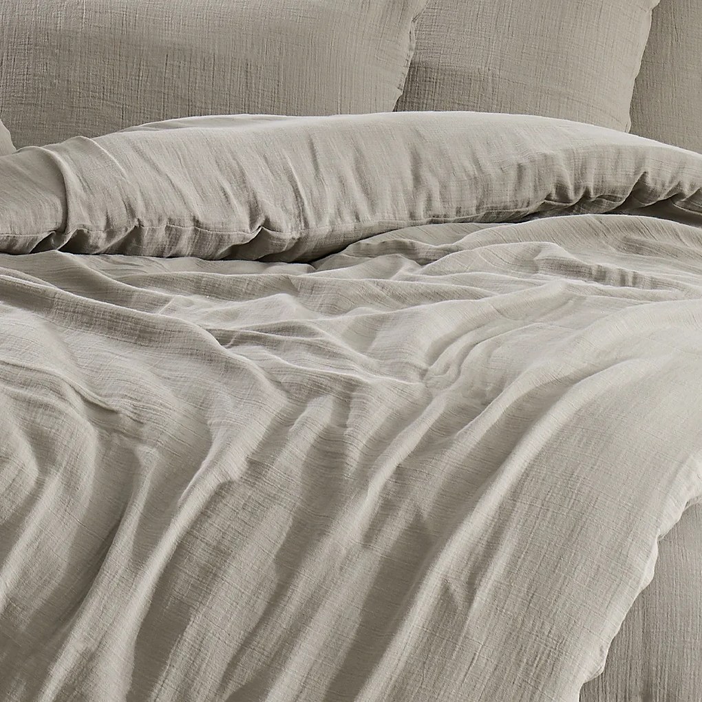 4Home Mušelínové obliečky Sand, 220 x 200 cm, 2 ks 70 x 90 cm