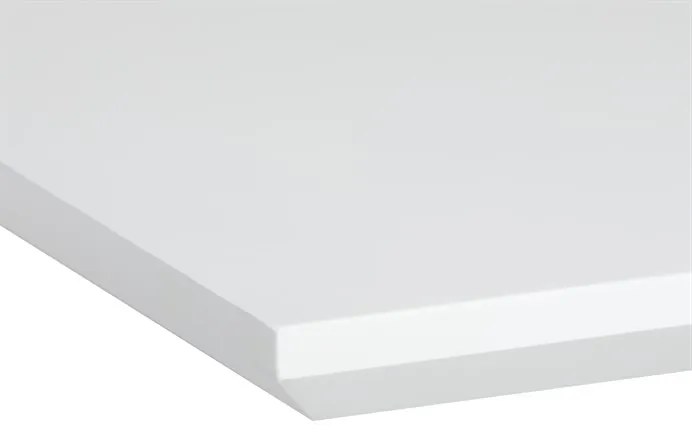 Autronic BONTEC Jedálenský stôl rozkladací 140-180x85 cm, mdf, biela, HT-W1630 WT Farba: Biela